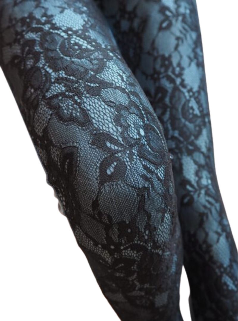 DETAILED LACE TIGHTS