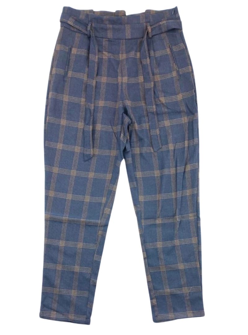 DETAILED CHECK TROUSER