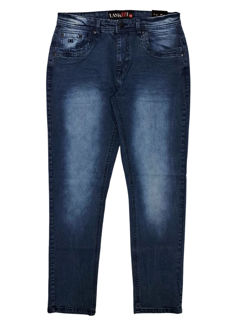 Lamazzi Denim Mens Slim Fit Jean - Blue