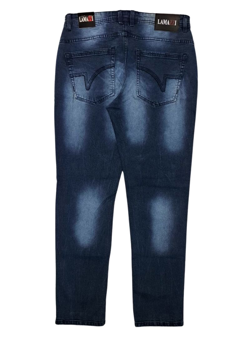 Lamazzi Denim Mens Slim Fit Jean - Blue