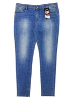 Gas Denim Ladies Star Skinny Jean - Blue