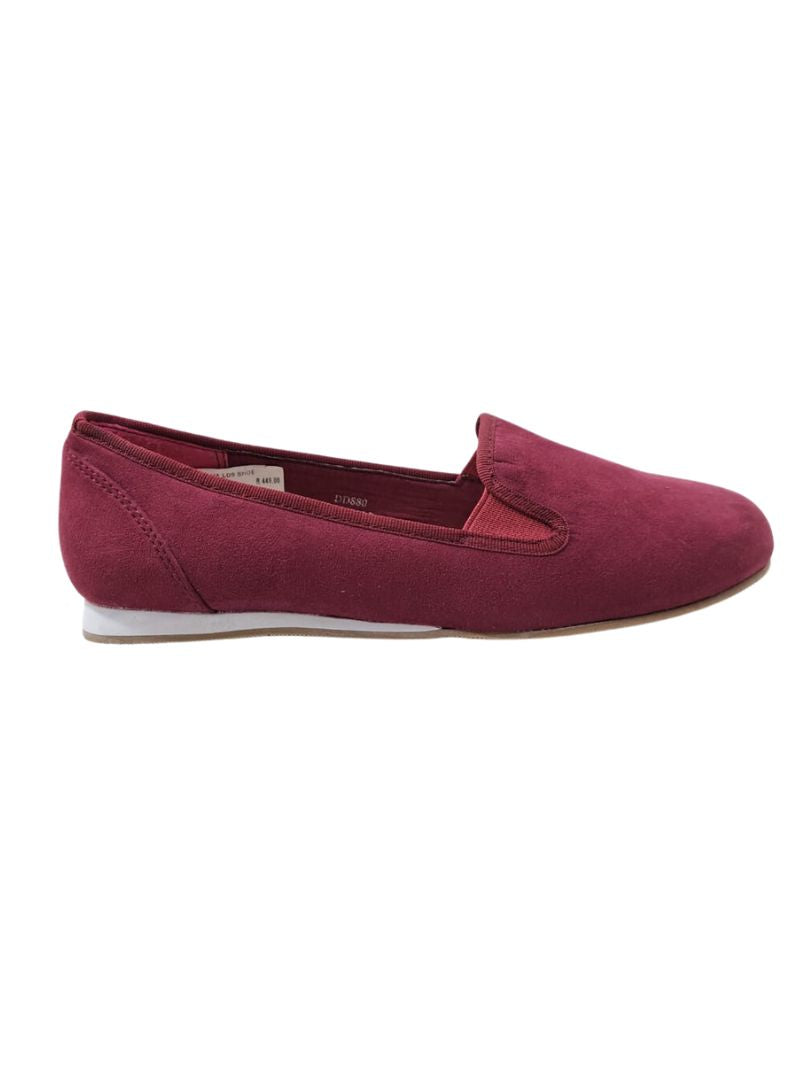 SUEDE FEEL SLIP ON SHOE