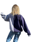 Daisy Street Ladies Fleece Top - Navy