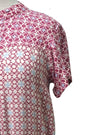 Ada Gatti Ladies Patterned Jumpsuit - Pink/Blue