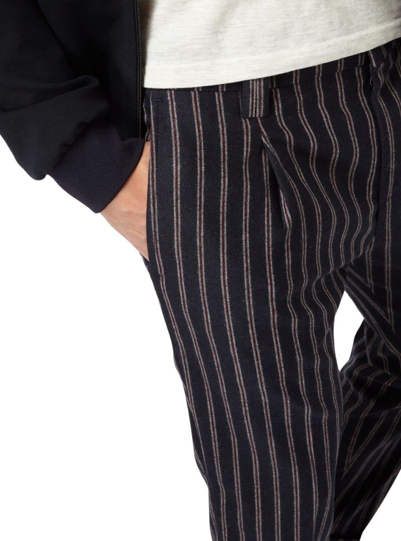 STRIPED PATTERNED FORMAL TROUSER