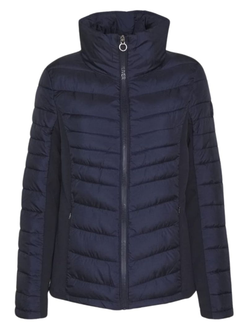 SOLID COMBO PUFFER JACKET