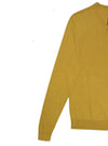 Terranova Mens V-Neck Knit Top - Mustard