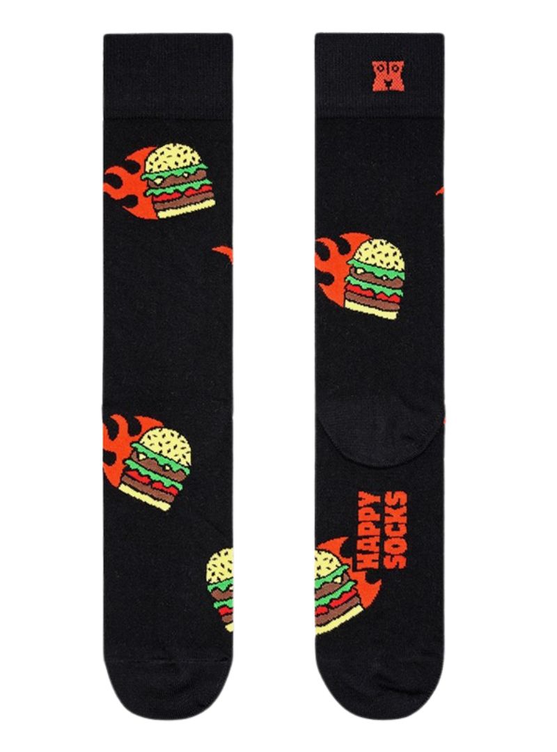 FLAME BURGER DETAILED SOCKS