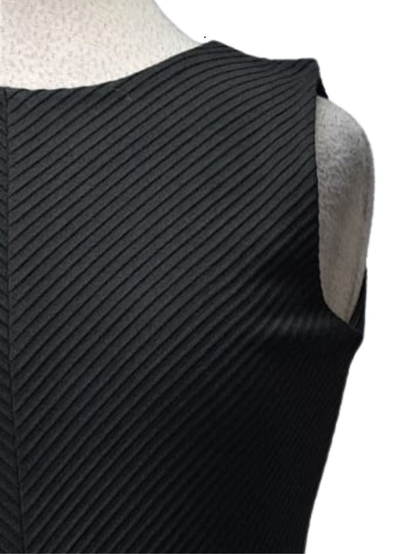 Ada Gatti Ladies Sleeveless Detail Jumpsuit - Black