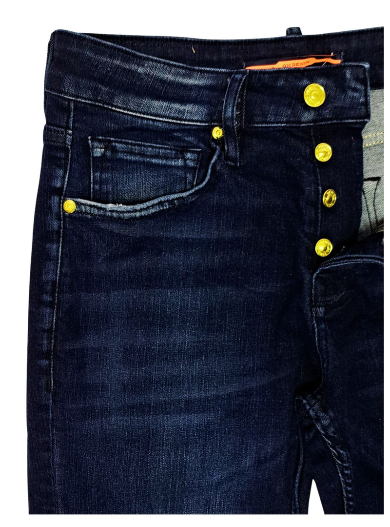 On Denim Skinny Fit Jean - Blue