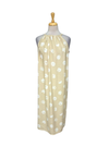 Olivy Ladies Hineck Halter Midi Dress - Beige Polka Dot
