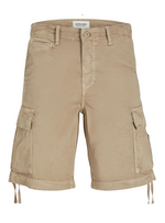 Jack & Jones Mens Short Cargo Pants - Khaki