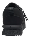 Urbanart Mens Play 2 Faux Nubuck Mesh Sneaker - Black