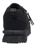 Urbanart Mens Play 2 Faux Nubuck Mesh Sneaker - Black