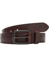 GENUINE LEATHER BUCKLE BELT