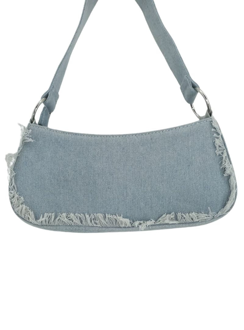 DENIM SHOULDER BAG