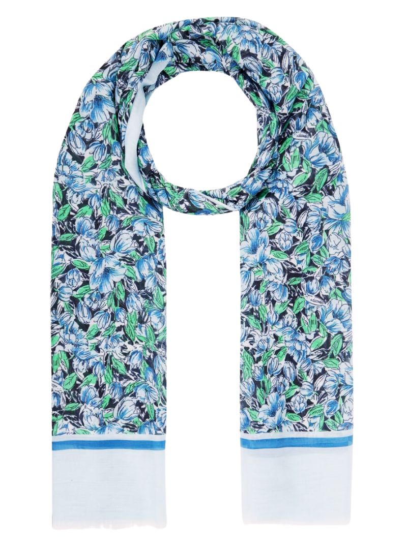 FLORAL PRINT SCARF