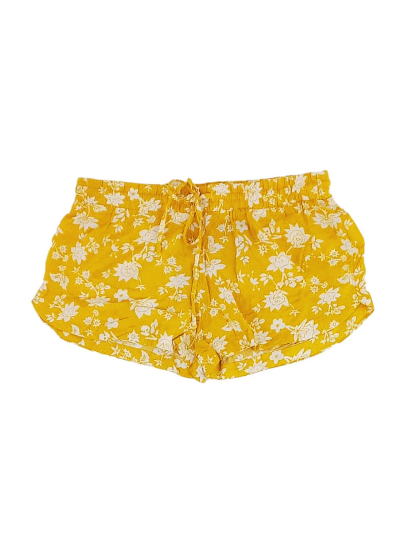 DRAWSTRING FLORAL SHORT