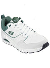 Skechers Mens Uno Retro One Sneaker - White/Green