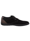 SUEDE LOW LACE UP SHOE