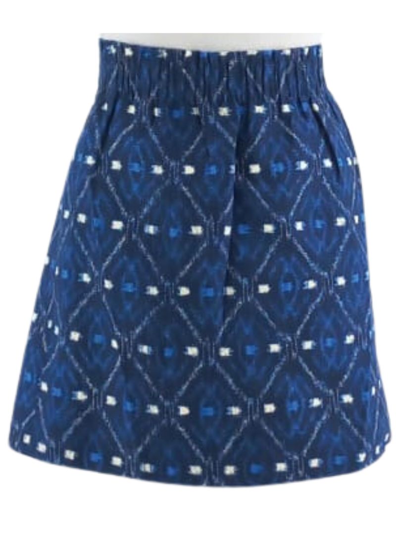 DETAILED PATTERNED SKIRT