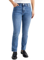 SLIM FIT MID WAIST JEAN