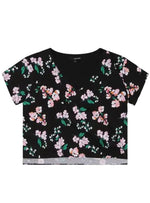 FLORAL DETAILED CROP TOP