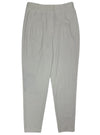 Reserved Ladies Striped Pants - Cream White/Black