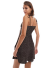 Leger Ladies Polka Dot Dress - Brown
