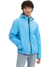 PATTERNED LIGHT WEIGHT HOODED JACKET