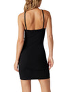 Review Ladies Ribbed Fitted Dess - Black