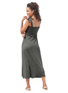 Lascana Ladies Summer Dress - Grey/Green