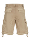 Jack & Jones Mens Short Cargo Pants - Khaki