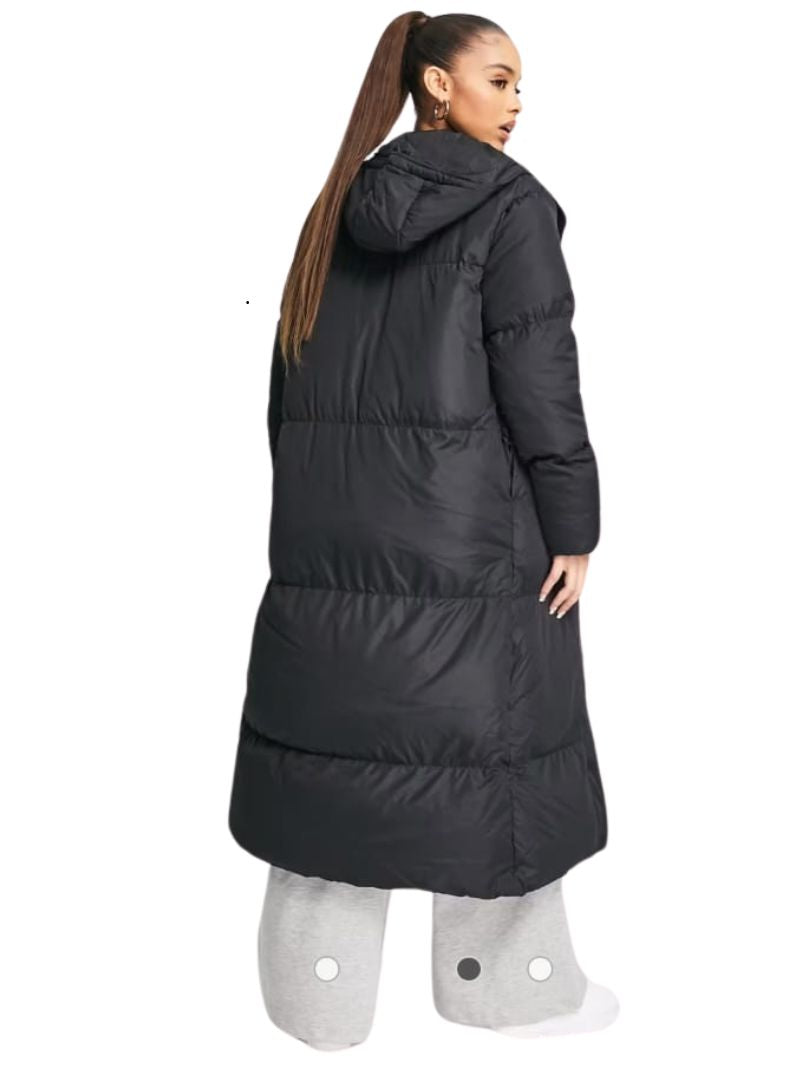 JODIE MAXI PUFFER HOODED COAT