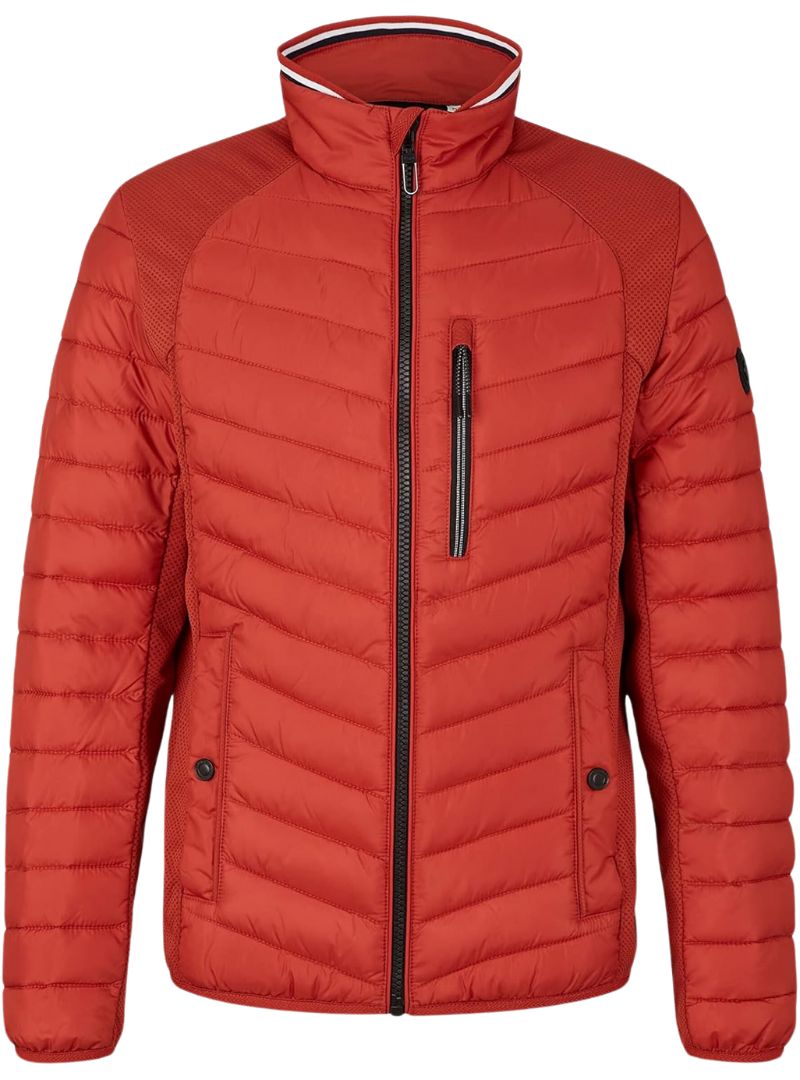 DETAILED LIGHT PUFFER JACKET