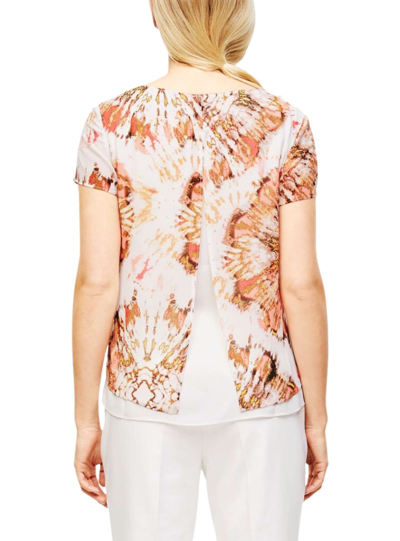 PRINTED CASUAL BLOUSE