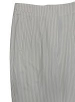 Reserved Ladies Striped Pants - Cream White/Black
