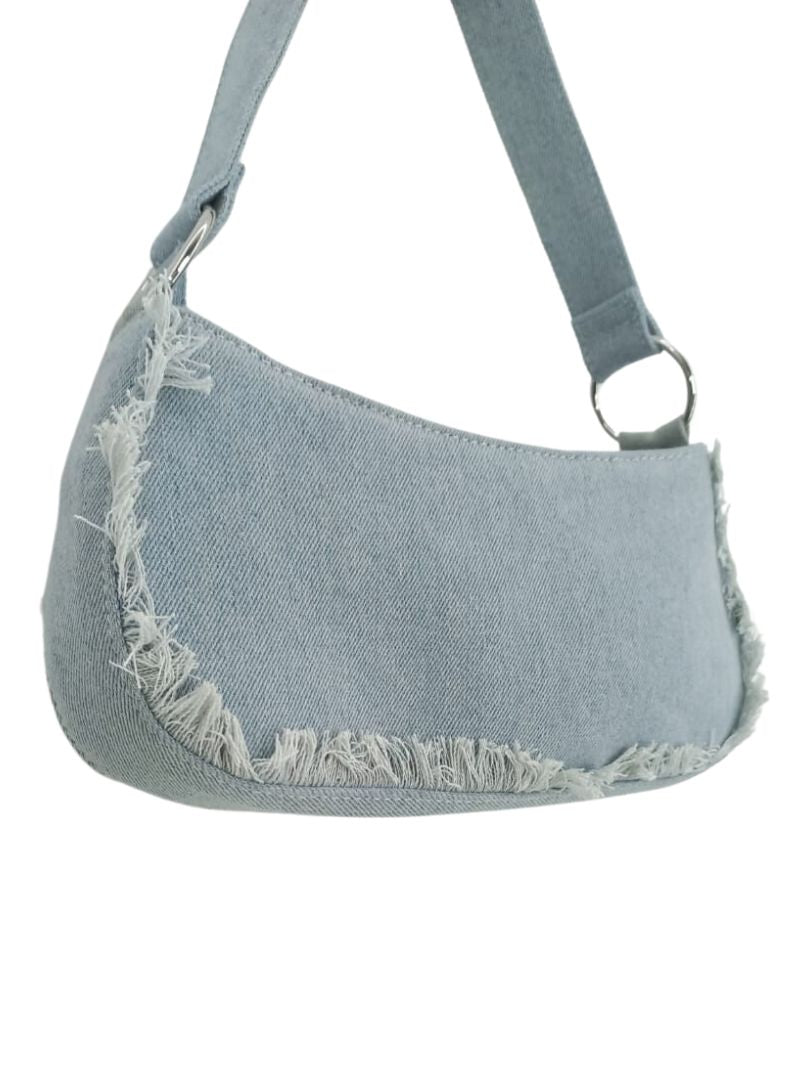 DENIM SHOULDER BAG