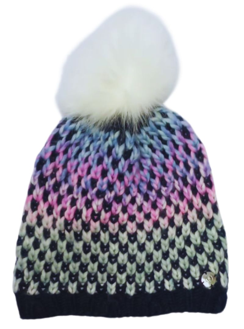 S.oliver Unisex Kids Detail Kint Pom Pom Beanie - Navy
