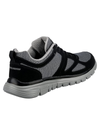 Skechers Mens Burns Agoura Low-Top Sneakers - Black / Grey
