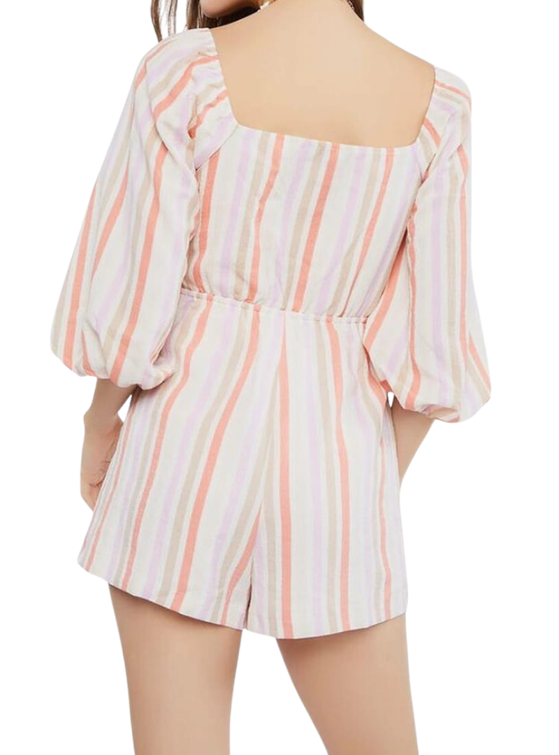 Forever 21 Ladies Striped Playsuite - Multi