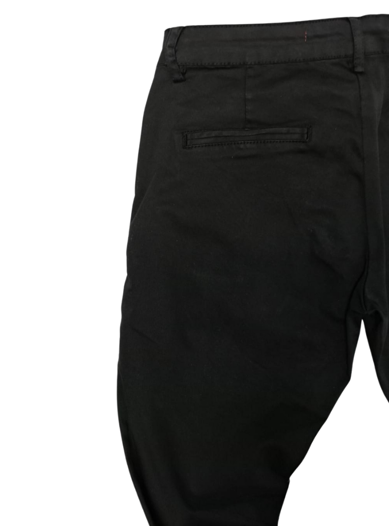 Inside Ladies Chino Trouser - Black
