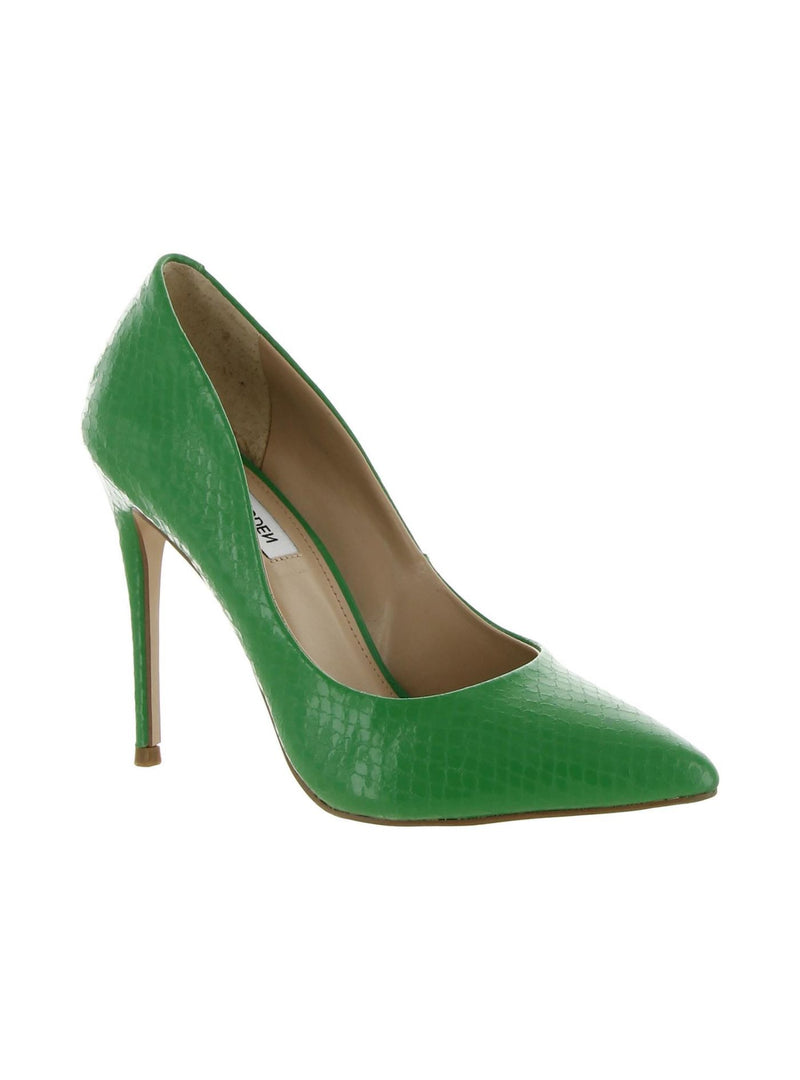 DAISIE GREEN SNAKE HEEL