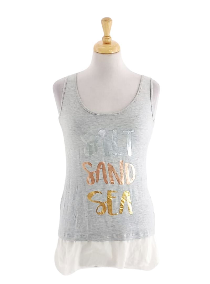 PRINTED DETAIL TANK TOP