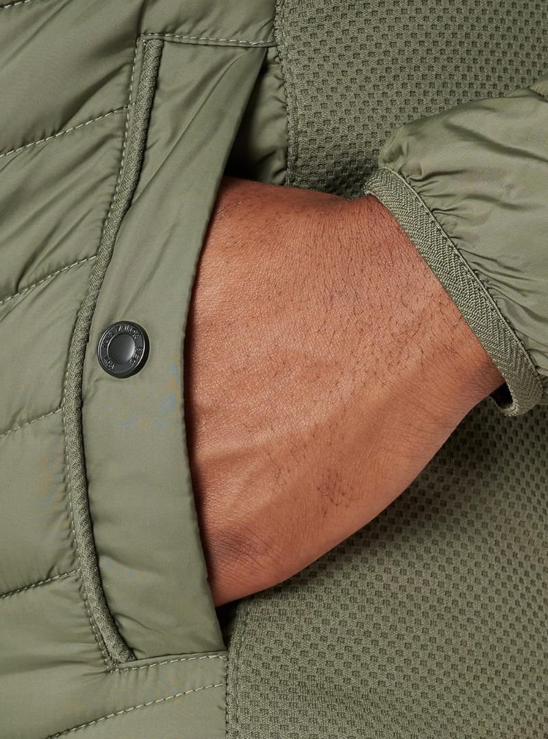DETAILED LIGHT PUFFER JACKET