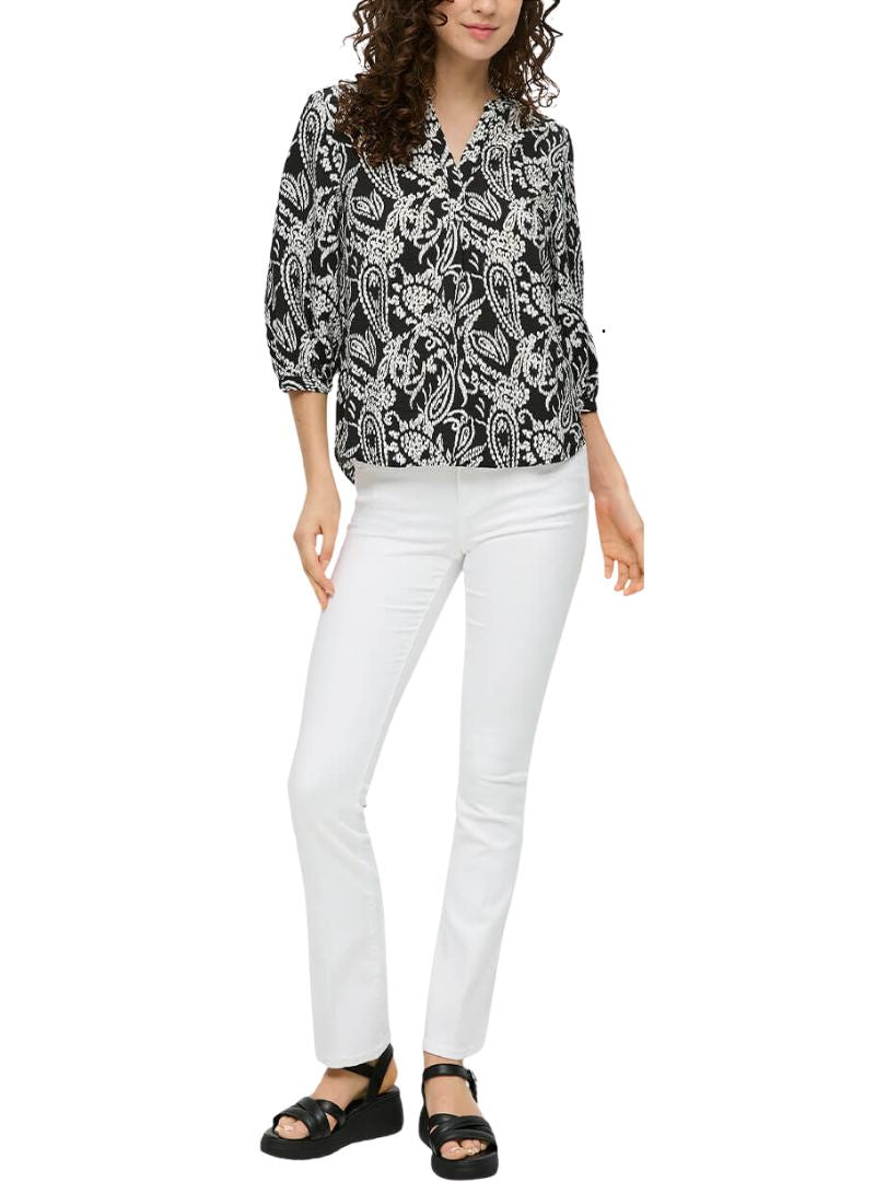 S.oliver Ladies Betsy Slim Fit Jean  - White