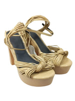 MULTI STRAP PLATFORM BLOCK HEEL