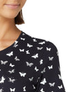 BUTTERFLY PRINTED TEE