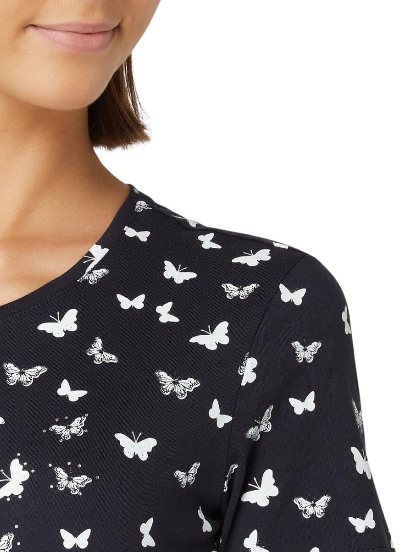 BUTTERFLY PRINTED TEE