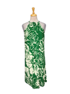 Olivy Ladies Hineck Halter Midi Dress - Green Floral